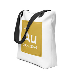 Au Gold Element Tote bag Black Strap