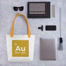 Load image into Gallery viewer, Au Gold Element Tote bag