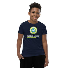 Load image into Gallery viewer, Captain AUsome Youth Short Sleeve T-Shirt