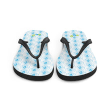 Load image into Gallery viewer, AU Wanderlust Stamp Flip-Flops