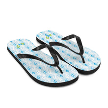 Load image into Gallery viewer, AU Wanderlust Stamp Flip-Flops