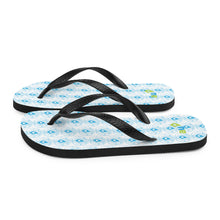 Load image into Gallery viewer, AU Wanderlust Stamp Flip-Flops
