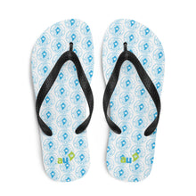Load image into Gallery viewer, AU Wanderlust Stamp Flip-Flops