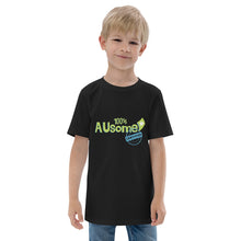 Load image into Gallery viewer, 100% AUsome Youth Jersey T-shirt